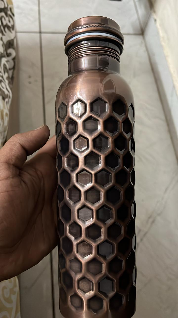 Copper Water Bottle - Image 2