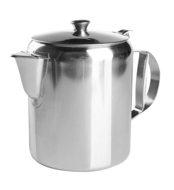Stainless Steel Tea & Coffee Pot – Classic Design, Heavy-Duty Build