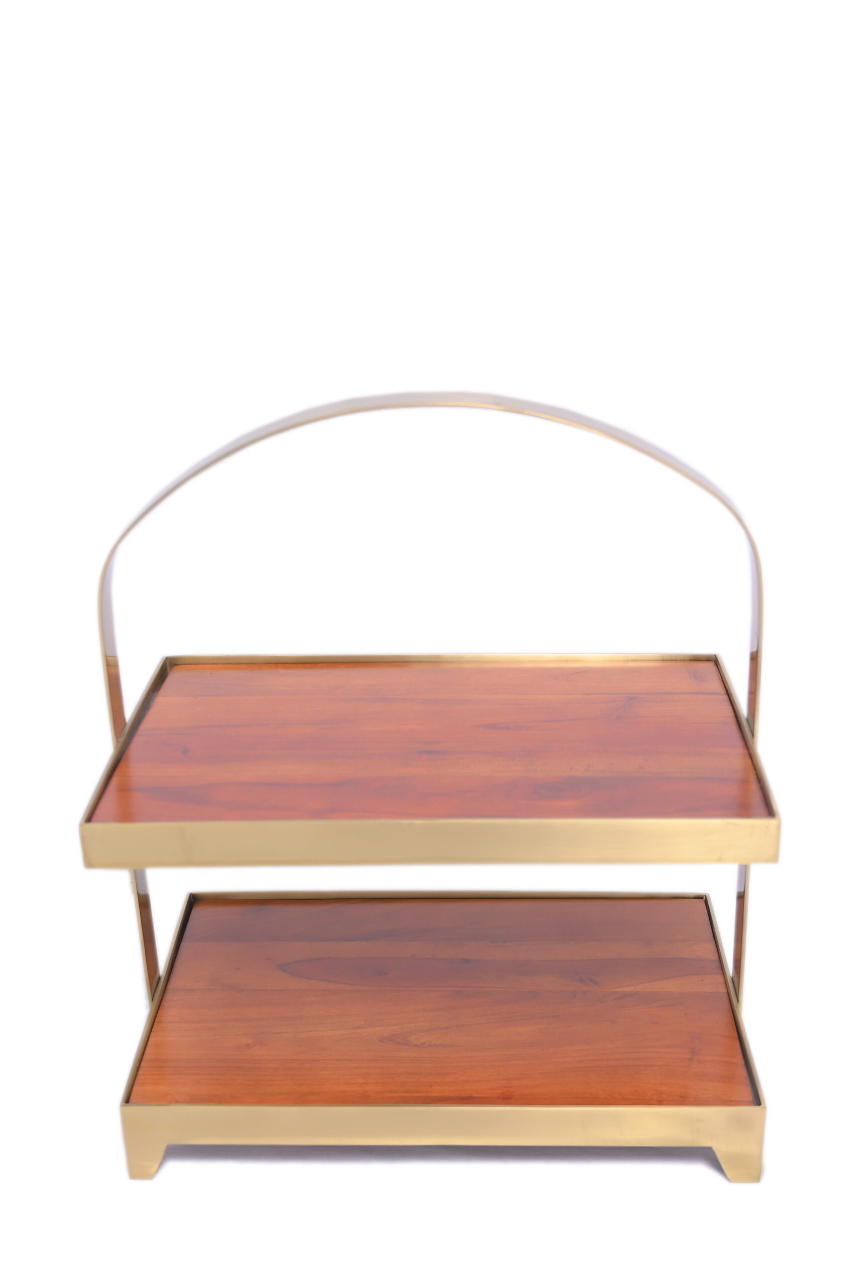 Steel 2-Tier Rectangular Riser