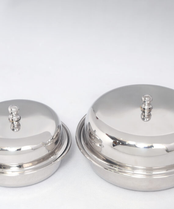 SS Round Entrée Dish