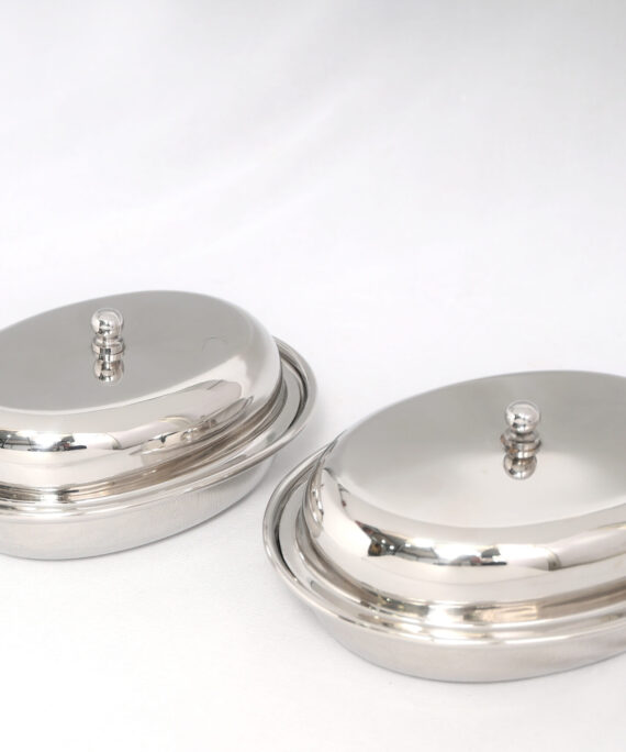 SS Entrée Oval Dish